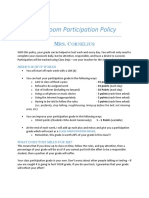 classroom participation policy