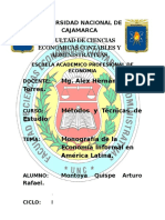 Economía informal América Latina