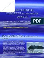 Maori Business Concepts