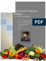 Juicio Final: Productos Milagro Nutrición Aplicada