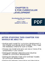 Models For Curriculum Development