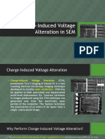 Charge-Induced Voltage Alteration in SEM