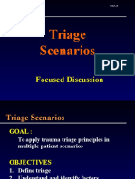Triage Scenarios: Focused Discussion