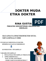 Etika Dokter Muda, Etika Dokter