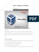 Konfigurasi Adapter Jaringan VirtualBox