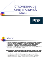 Spectrometria de absorbtie atomica