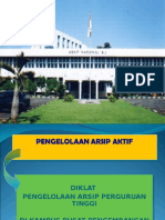 Pengelolaan Arsip Aktif