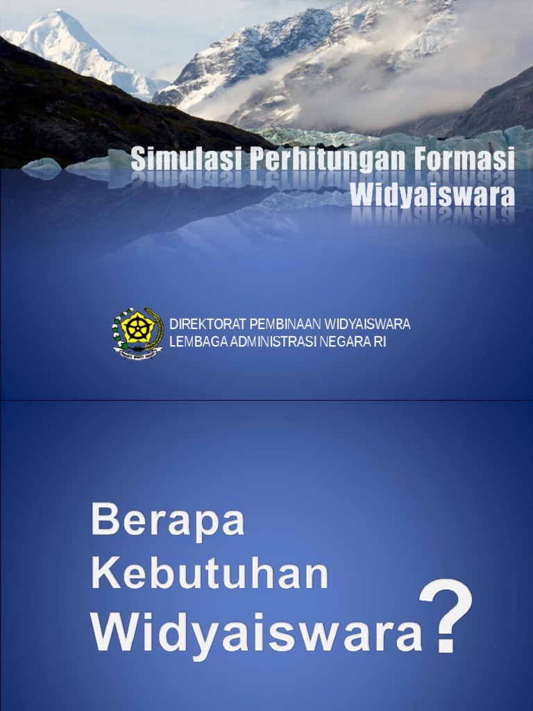 Simulasi Perhitungan Formasi Wi | PDF | Karier & Perkembangan | Komputer