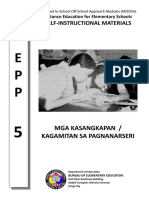 Mga Kasangkapan at Kagamitan Sa Pagnanarseri PDF