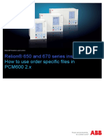 1MRG000522 How To Use Order Specific Files in PCM600 2.x