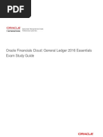 Fusion General Ledger Cloud Study Guide