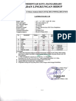 Hasil Uji Lingkungan Maret 2016