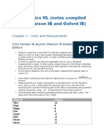 IB Physics HL