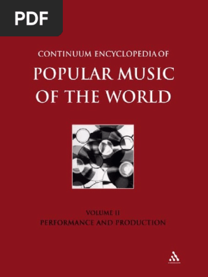 Continuum Encyclopedia Of Popular Music Of The World Part 1 - 