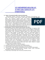 Perjuangan Mempertahankan Integritas Negara Kesatuan Republik Indonesia