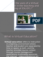 Virtual Teaching and Learning