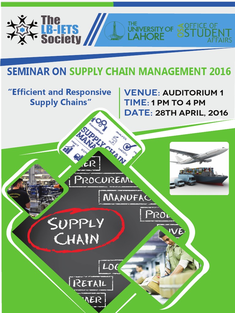 Supply Chain Brochure Pdf Pdf