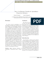 El Pensamiento Crítico y Los Entornos Virtuales - Perspectiva Sistémica