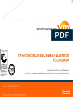 (2007) Características Del Sistema Eléctrico Colombiano PDF
