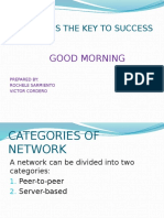 Study the Key to Success - Categories of Network and Peer to Peer