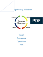 Local Emergency Operations Plan-Billings County & Medora