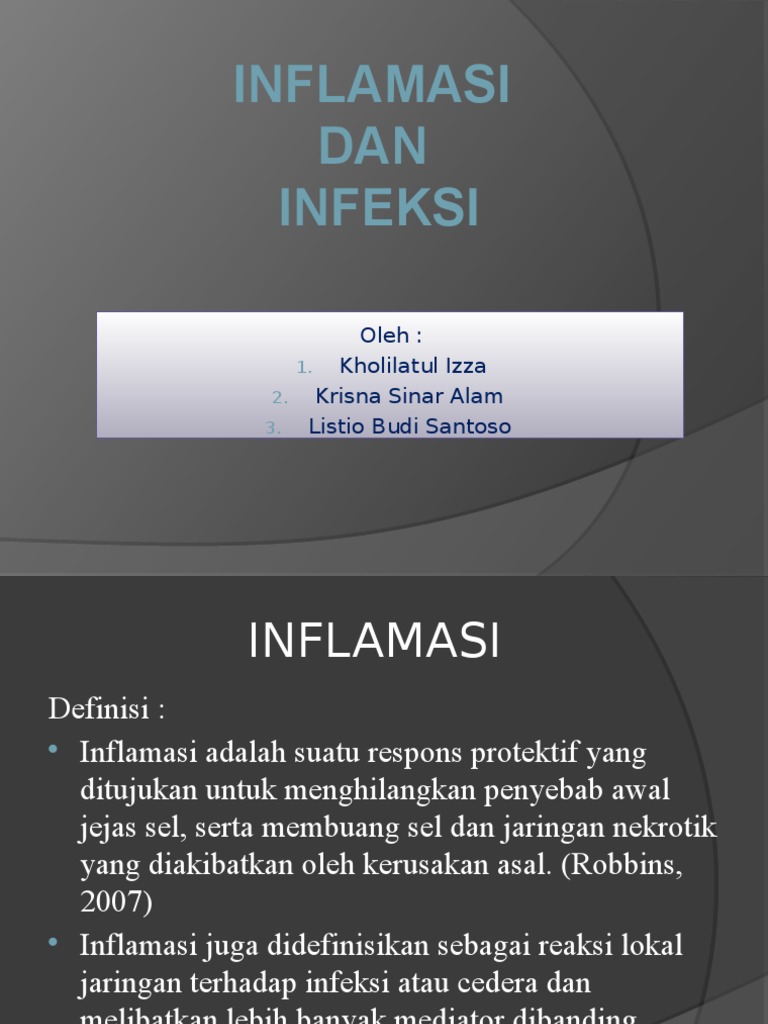 Perbedaan Inflamasi dan Infeksi | PDF | Pengembangan Diri | Sains ...