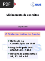 SUS - Alinhamento de Conceitos