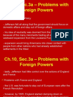 CH 10 Sec 3 Problems With Foreign Powers