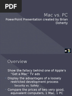 Mac vs. PC