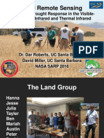 Land Remote Sensing - SARP 2016