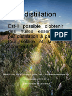 Distillation Par Four Solaire