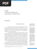 Caminhos Da História Da Urbanização No Brasil