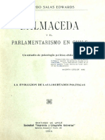 Balmaceda y el parlamentarismo Ricardo Salas Edwards.pdf
