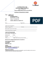 Alfred Course Registration Form Nov 2015