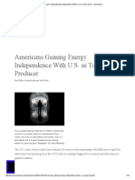Americans Gaining Energy Independence With U.S