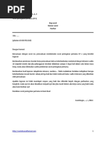 Contoh Surat Peringatan Kedua (SP2) | PDF
