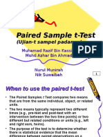 Paired Sample T-Test