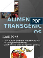 Alimentos Transgénicos