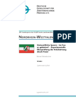 Experimentelle Überprüfung Der Holzhärtung Durch Feuer - Langfassung Nordrhein-Westfalen 2007