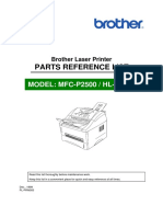 Brother MFC, HL P2500 Parts Manual.pdf