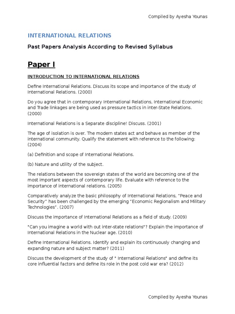 International relations essay pdf image