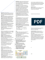 Chemistry Cheat Sheet 1 PDF