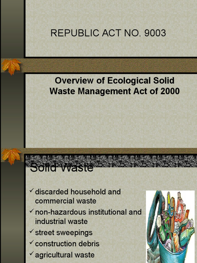 ra-9003-waste-management-municipal-solid-waste