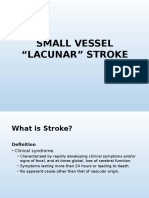 Lacunar Infarct and Syndromes