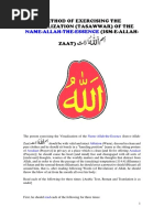 Tawassur-Contemplation