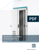 SIVACON Sicube 8MF1 SystemCubicles - EN - 3194 PDF