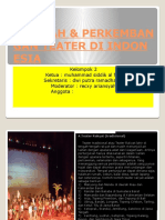 Sejarah & Perkembangan Teater Di Indonesia