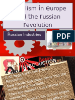 Socialism in Europe and The Russian Revolution