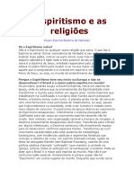 O Espiritismo e As Religiões