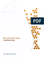 Best Practice Note Landfarming
